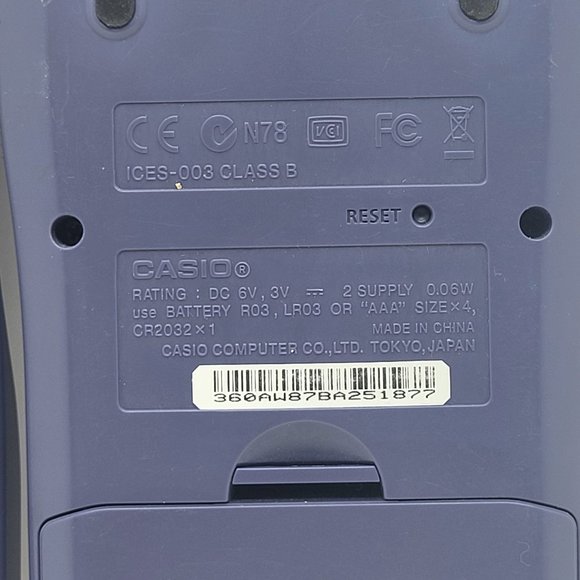 Casio FX-9750GA Plus Graphing Calculator - Tested - Picture 11 of 16